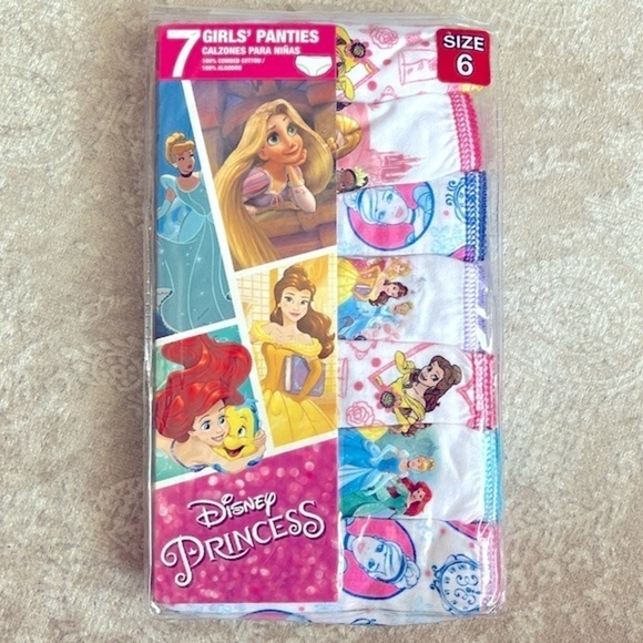 Brand New Set of 3 Packs Girls Underwear Disney Princess My Little Pony Frozen - Picture 5 of 11
